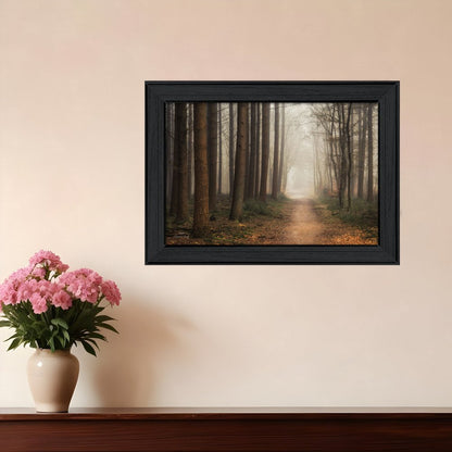 Quiet Black Framed Print Wall Art HomeRoots