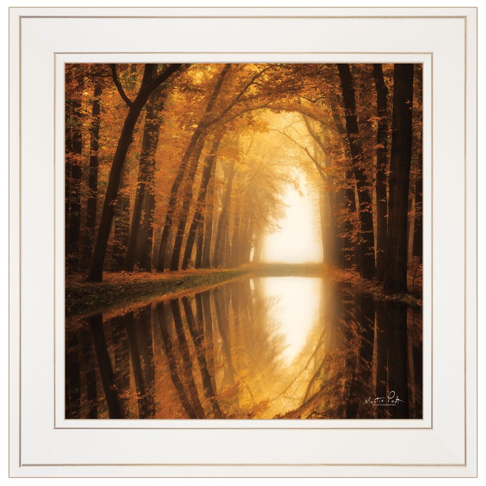 Lochem Reflections 1 White Framed Print Wall Art HomeRoots