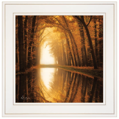 Lochem Reflections 1 White Framed Print Wall Art HomeRoots