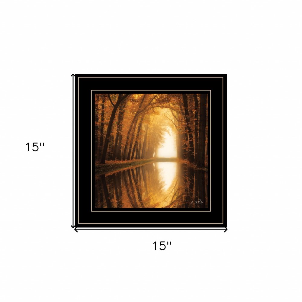 Lochem Reflections 2 Black Framed Print Wall Art HomeRoots