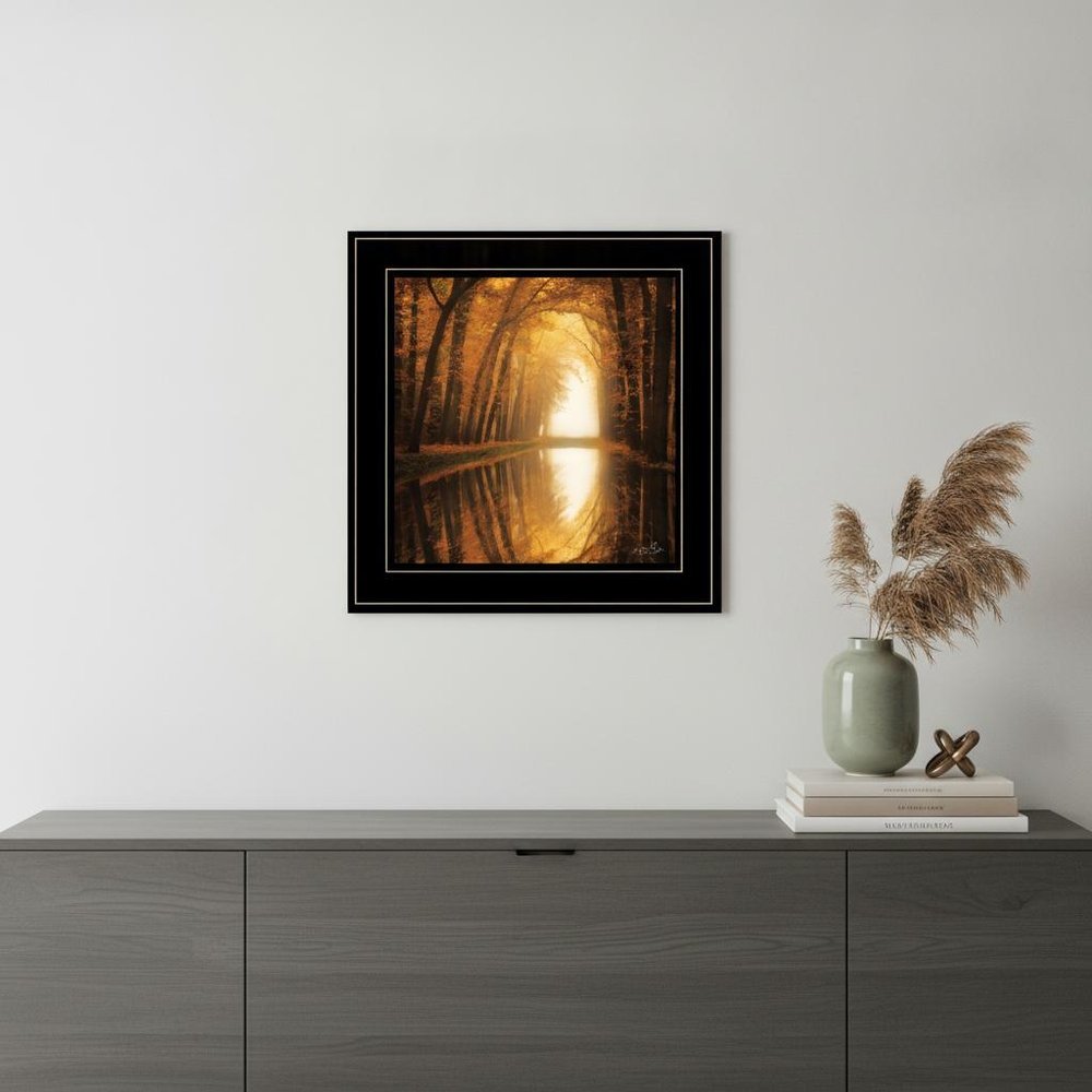 Lochem Reflections 2 Black Framed Print Wall Art HomeRoots