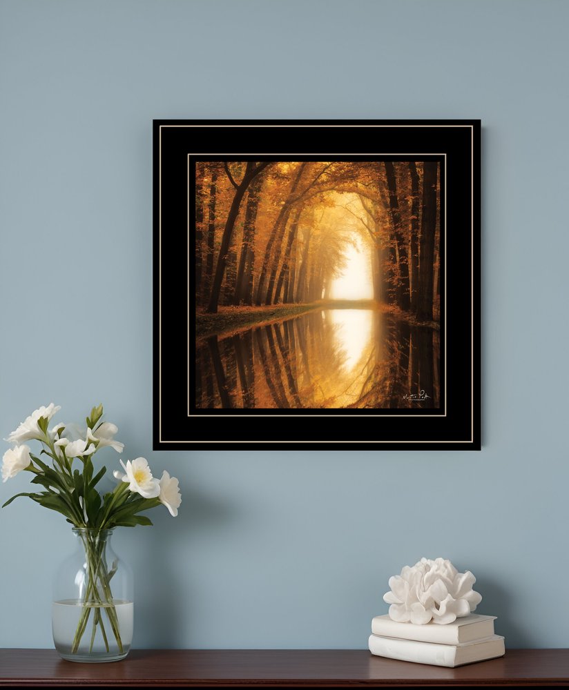 Lochem Reflections 2 Black Framed Print Wall Art HomeRoots