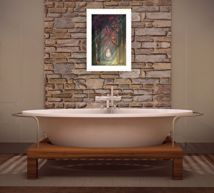 Path of Happiness 1 White Framed Print Wall Art HomeRoots