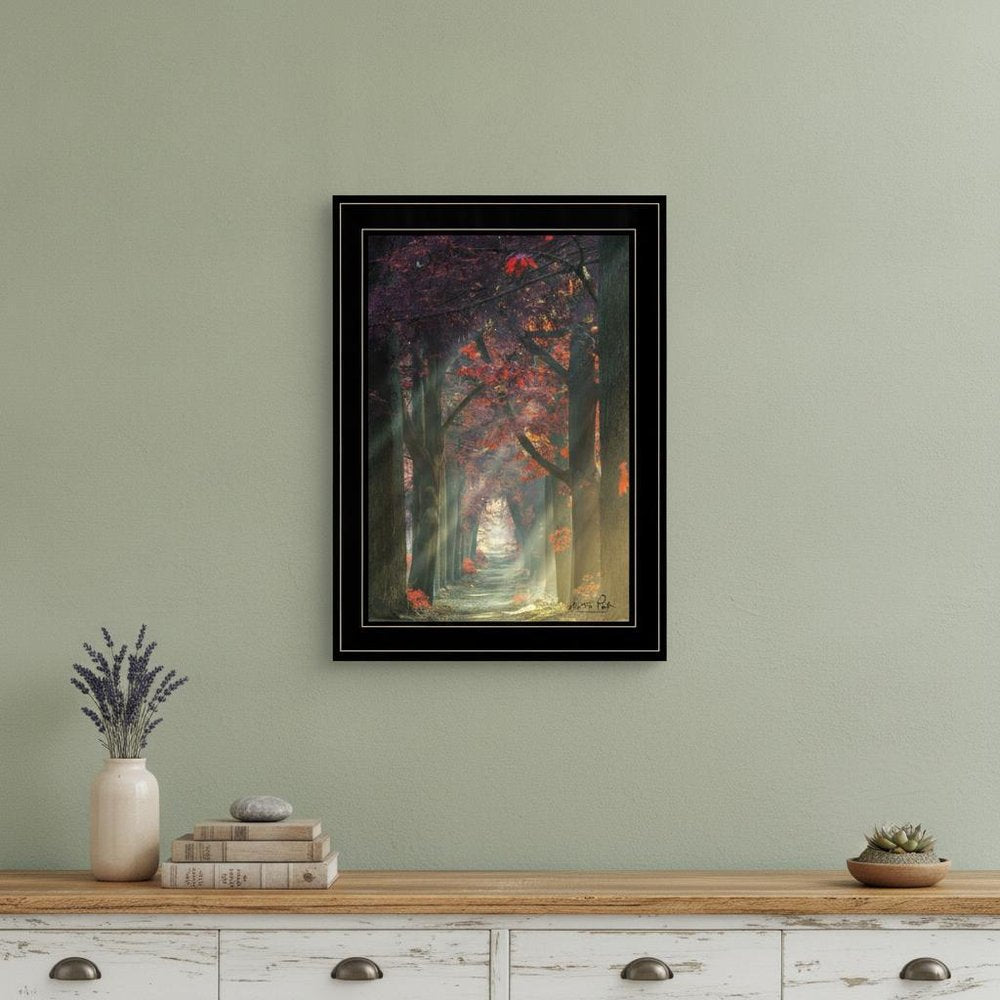 Path of Happiness 2 Black Framed Print Wall Art HomeRoots