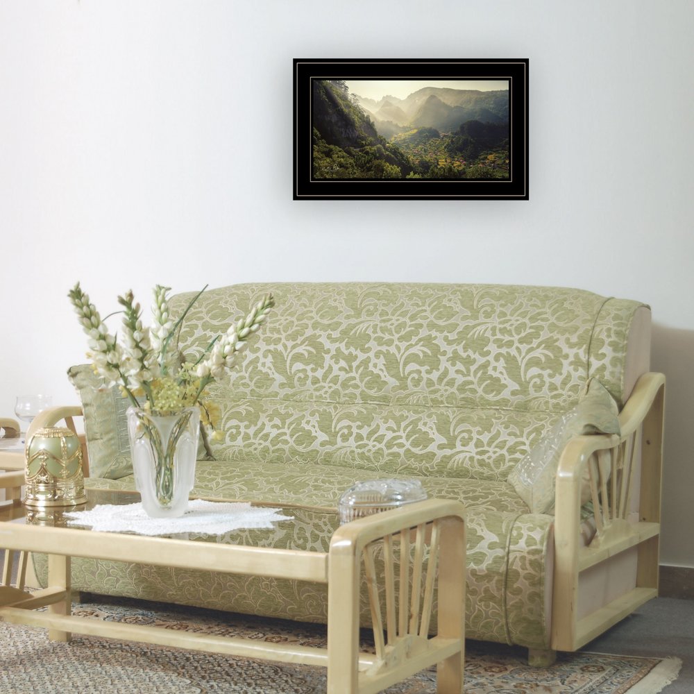 Land of the Hobbits Martin Podt Ready to Hang Framed Print Black Frame Black Framed Print Wall Art HomeRoots