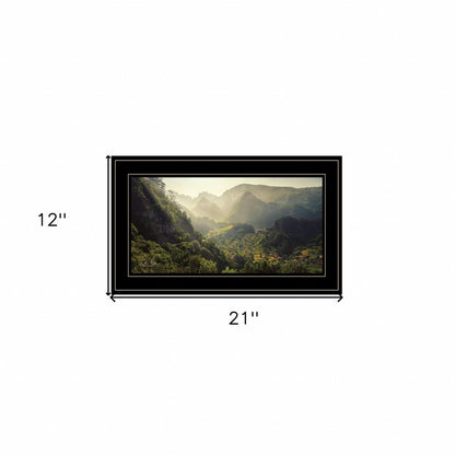 Land of the Hobbits Martin Podt Ready to Hang Framed Print Black Frame Black Framed Print Wall Art HomeRoots