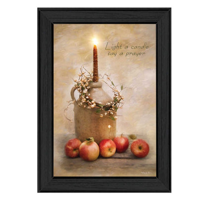Say A Prayer 2 Black Framed Print Wall Art HomeRoots