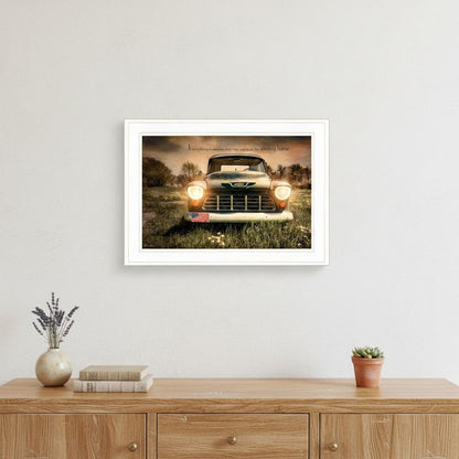 Wrong Lane 1 White Framed Print Wall Art HomeRoots