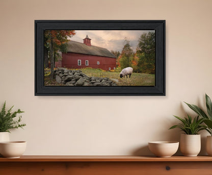 The Lone Gazer Black Framed Print Wall Art HomeRoots