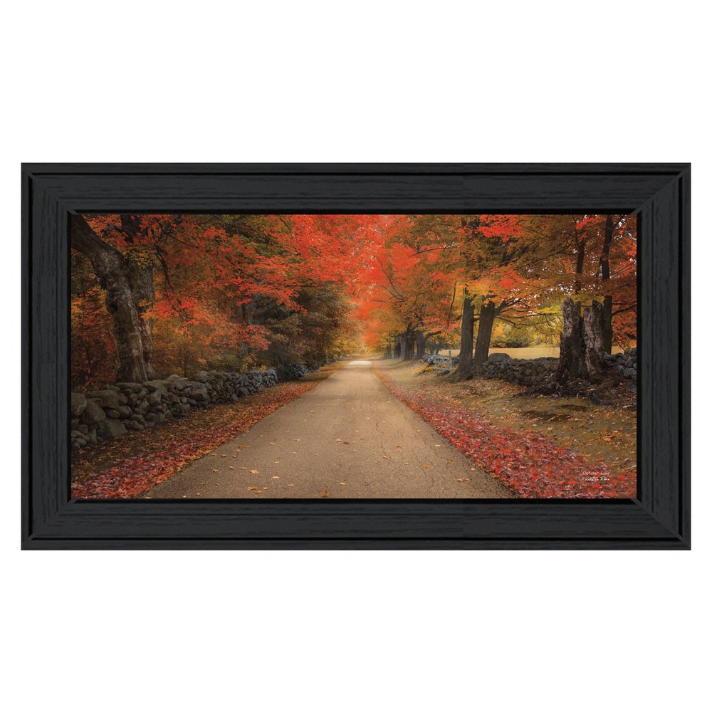 October Lane Black Framed Print Wall Art — view 1