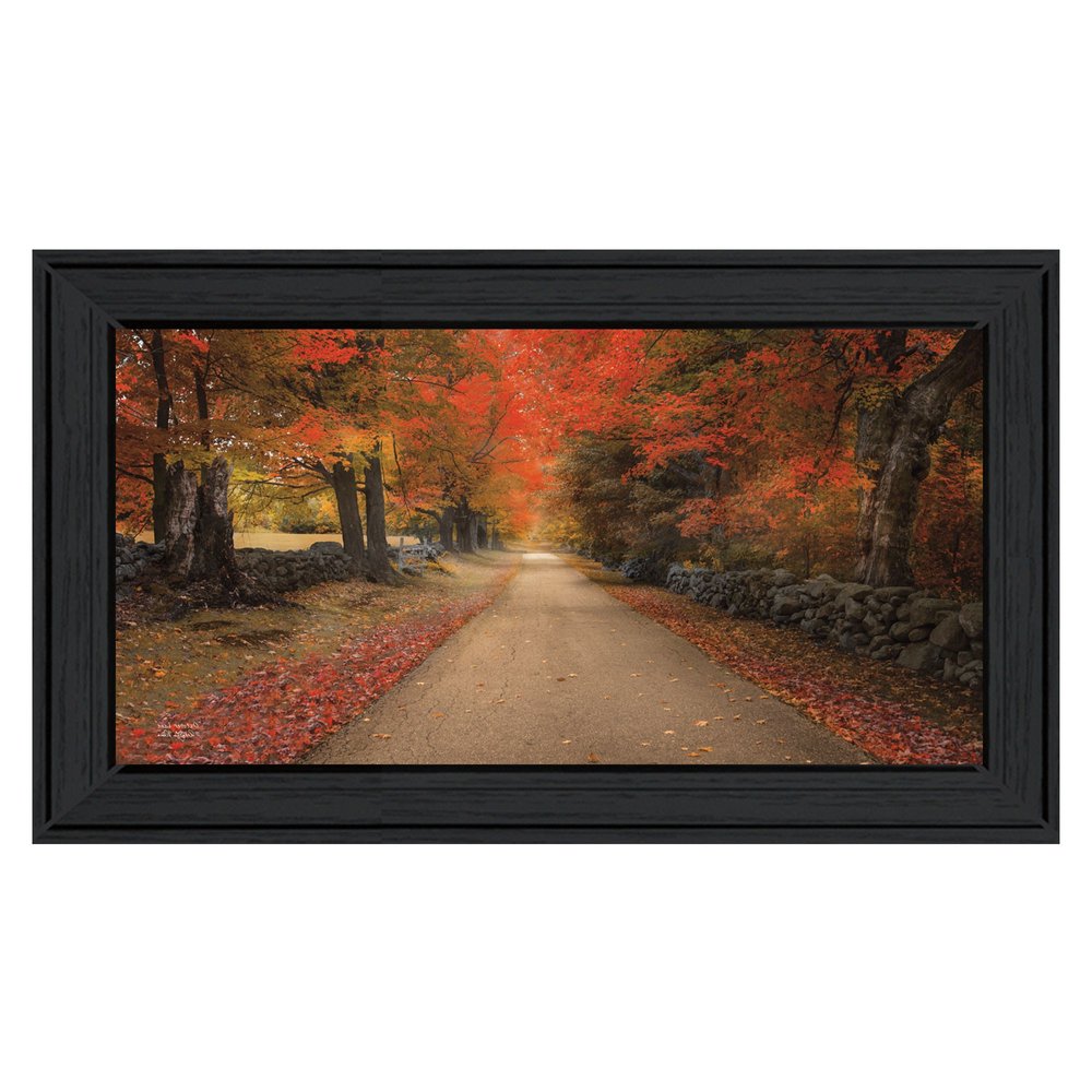 October Lane Black Framed Print Wall Art HomeRoots