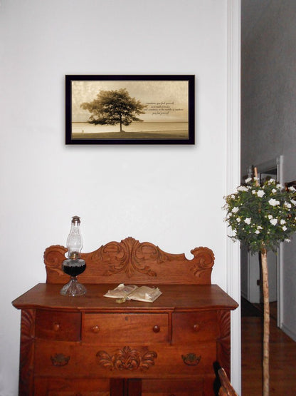 Find Yourself Black Framed Print Wall Art HomeRoots
