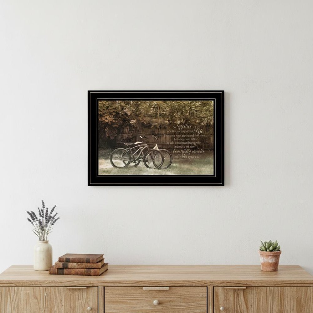 Journey Together 2 Black Framed Print Wall Art HomeRoots
