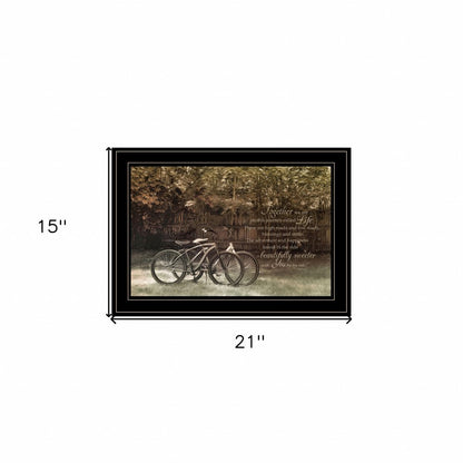 Journey Together 2 Black Framed Print Wall Art HomeRoots