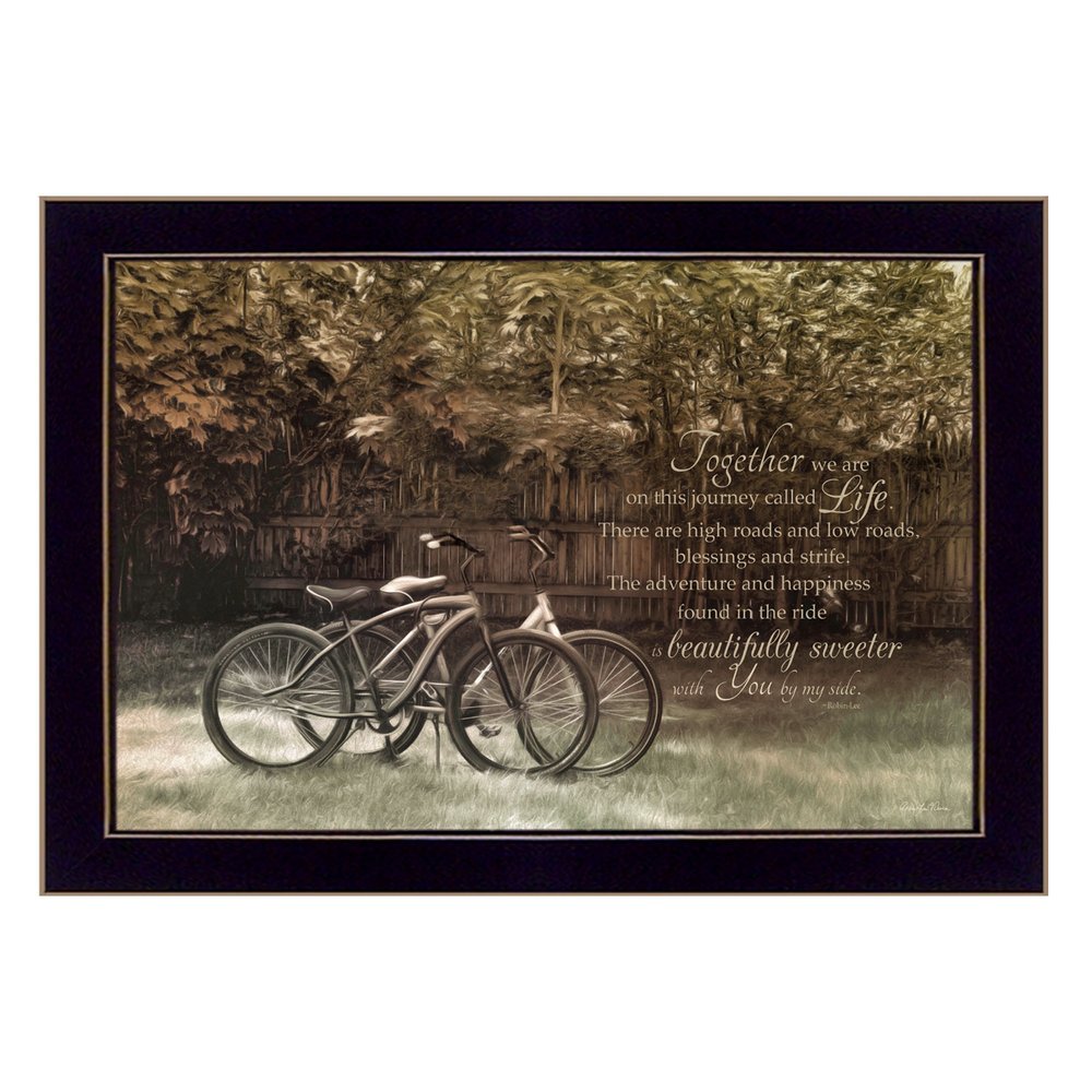 Journey Together 3 Black Framed Print Wall Art HomeRoots