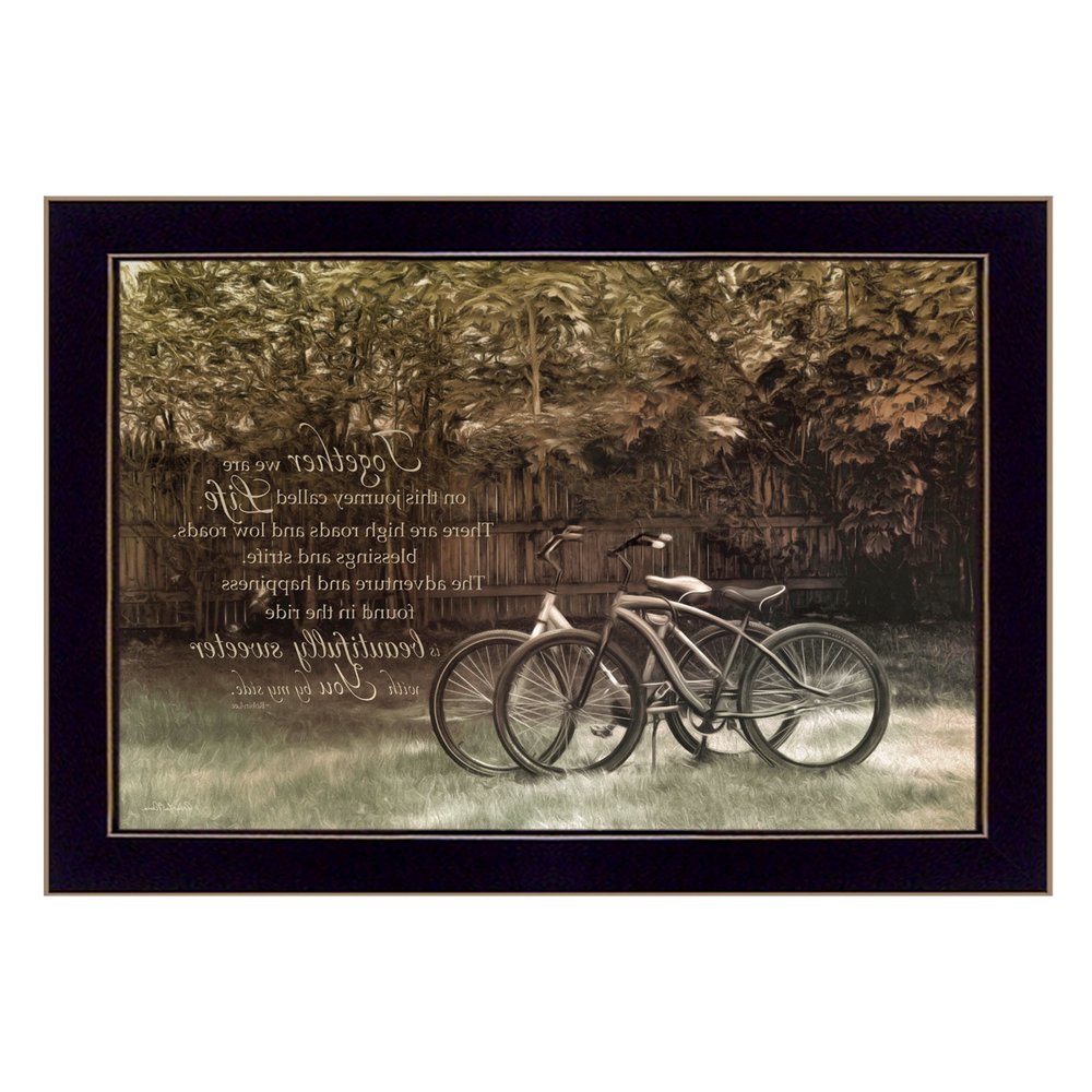 Journey Together 3 Black Framed Print Wall Art HomeRoots