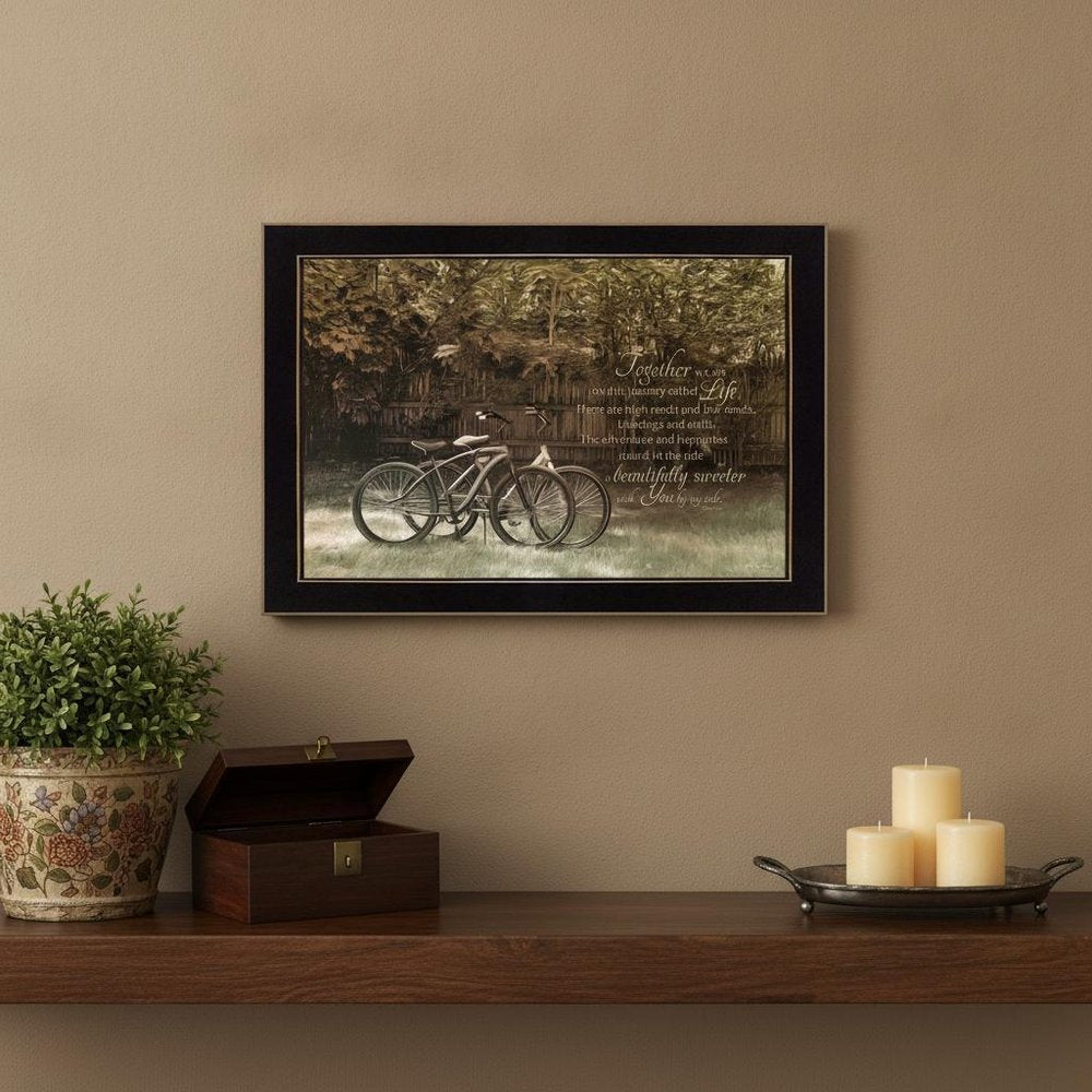 Journey Together 3 Black Framed Print Wall Art HomeRoots