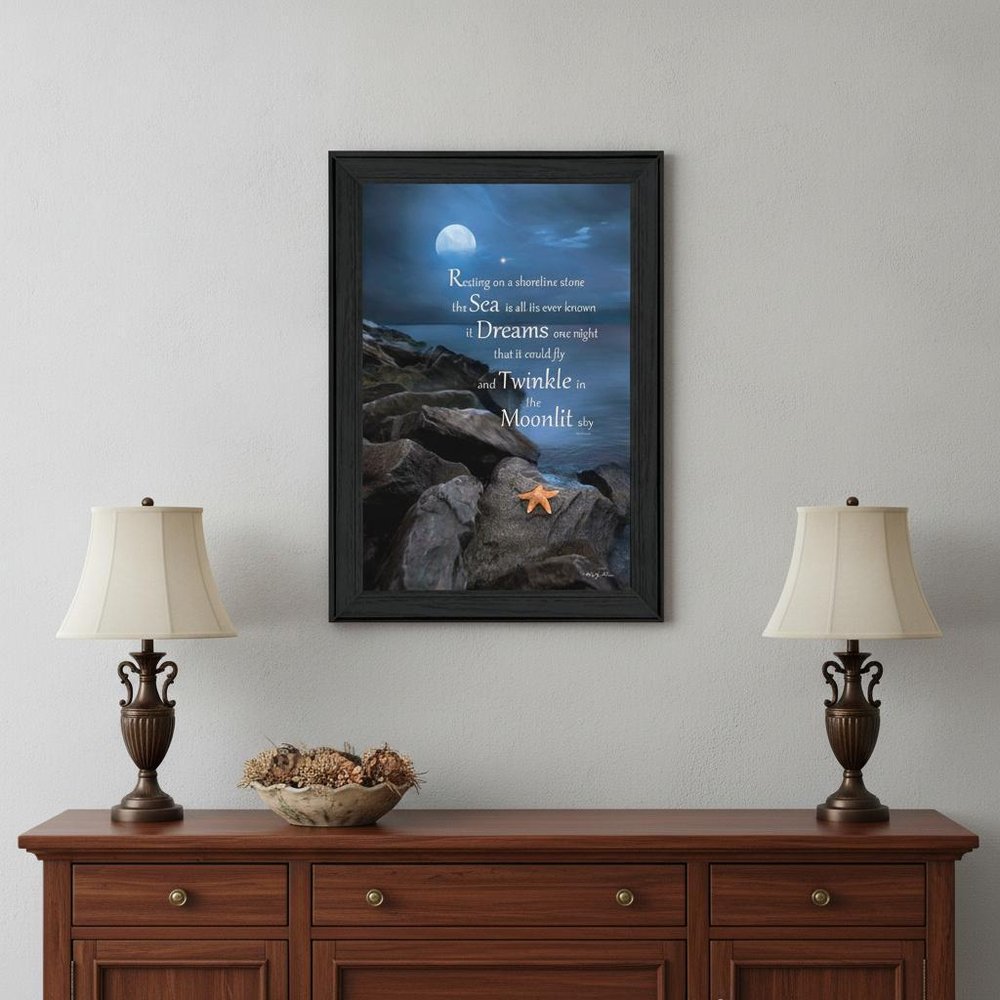 The Dream Black Framed Print Wall Art HomeRoots