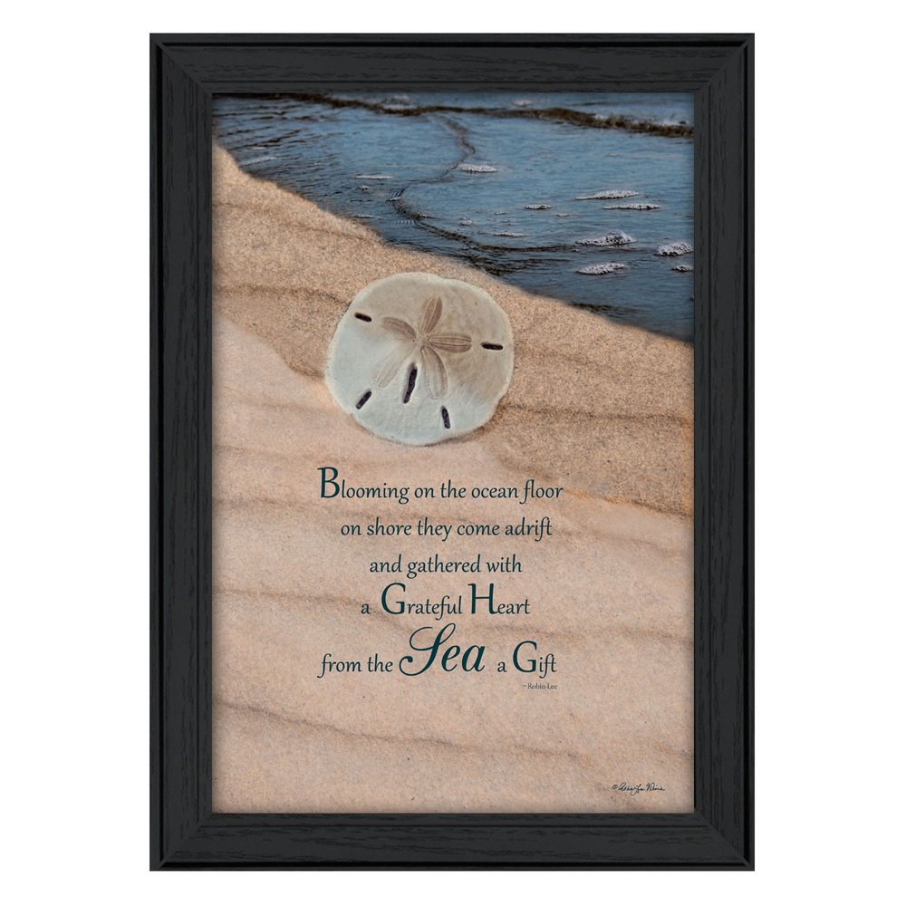 A Gift Black Framed Print Wall Art HomeRoots