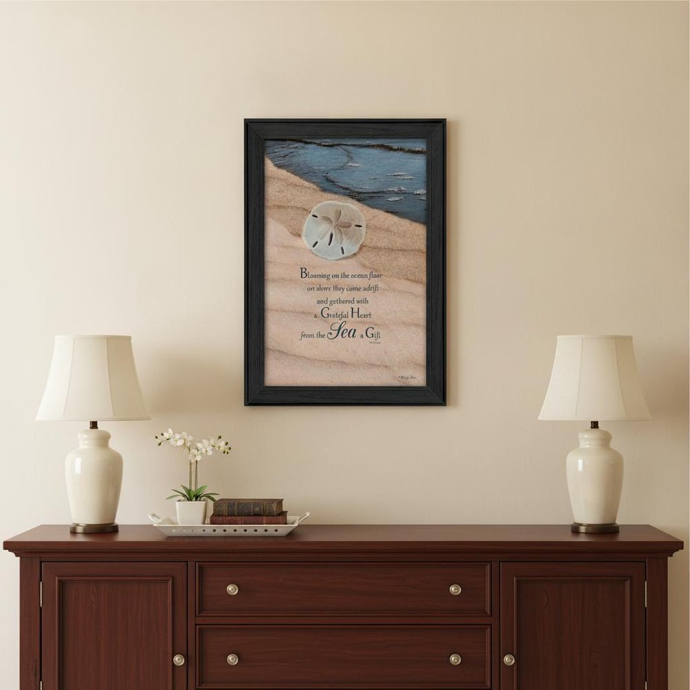 A Gift Black Framed Print Wall Art HomeRoots