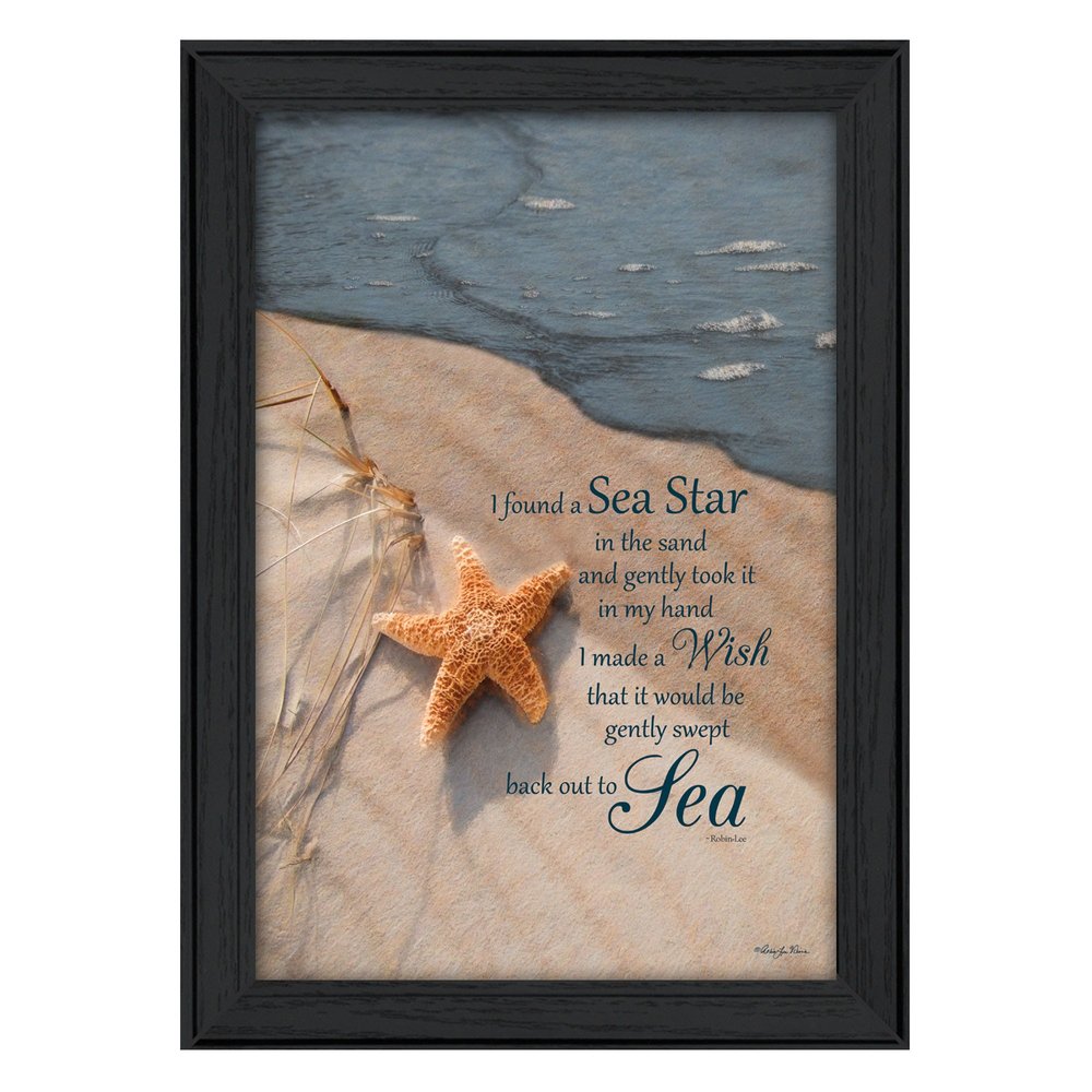 The Wish Black Framed Print Wall Art HomeRoots