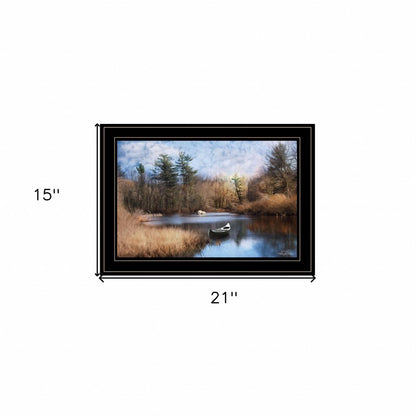 Riverside 2 Black Framed Print Wall Art HomeRoots