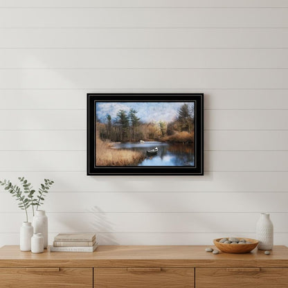 Riverside 2 Black Framed Print Wall Art HomeRoots