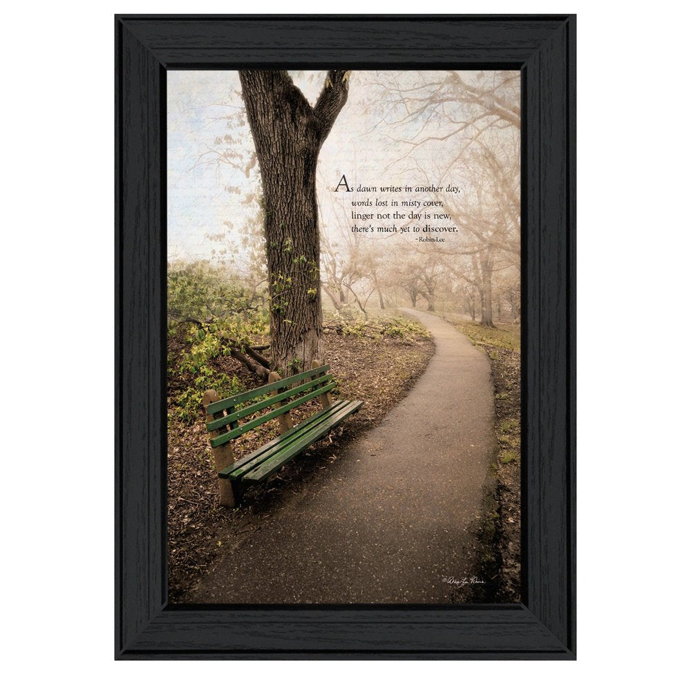 Through the Mist Black Framed Print Wall Art HomeRoots