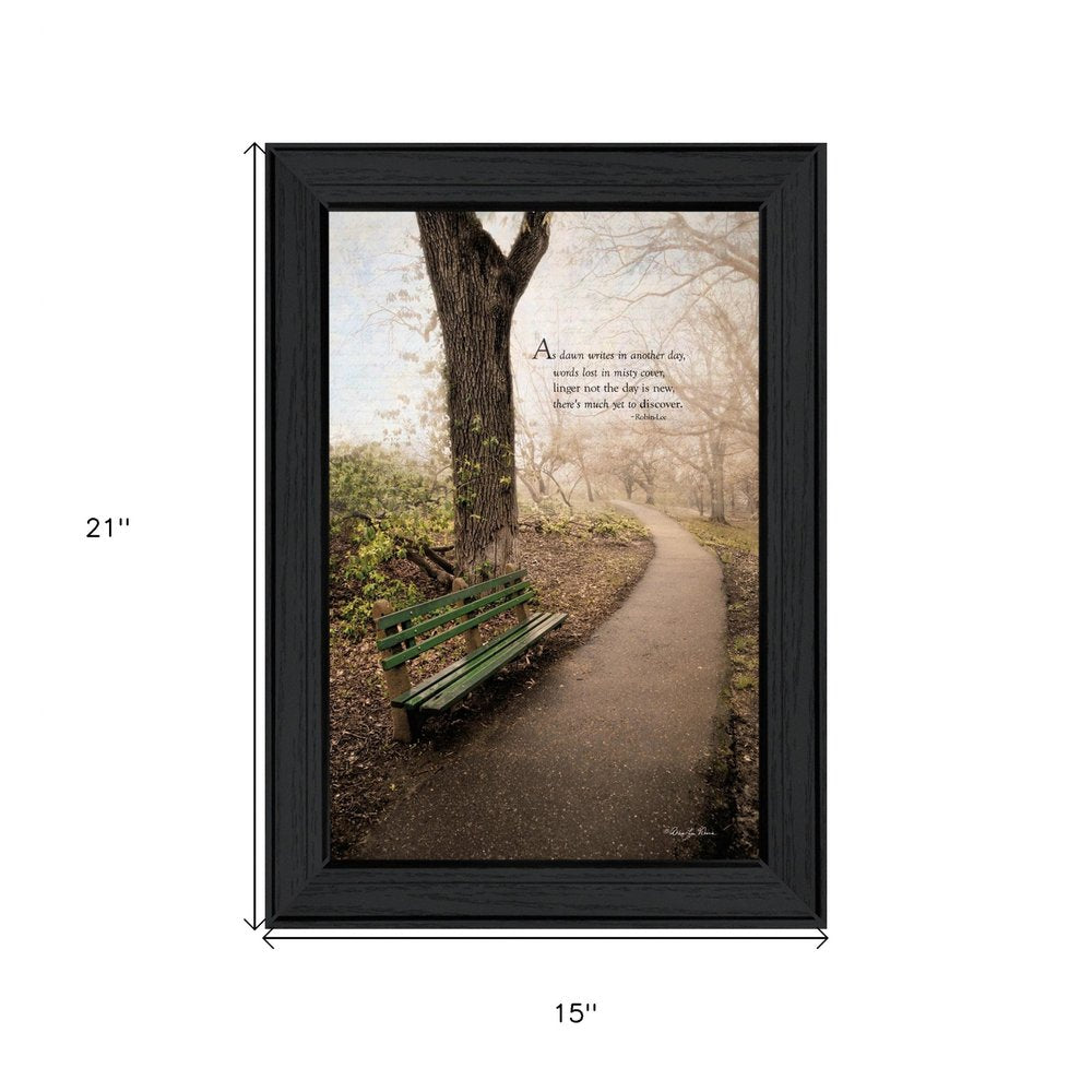 Through the Mist Black Framed Print Wall Art HomeRoots