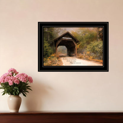 Live for Today 2 Black Framed Print Wall Art HomeRoots