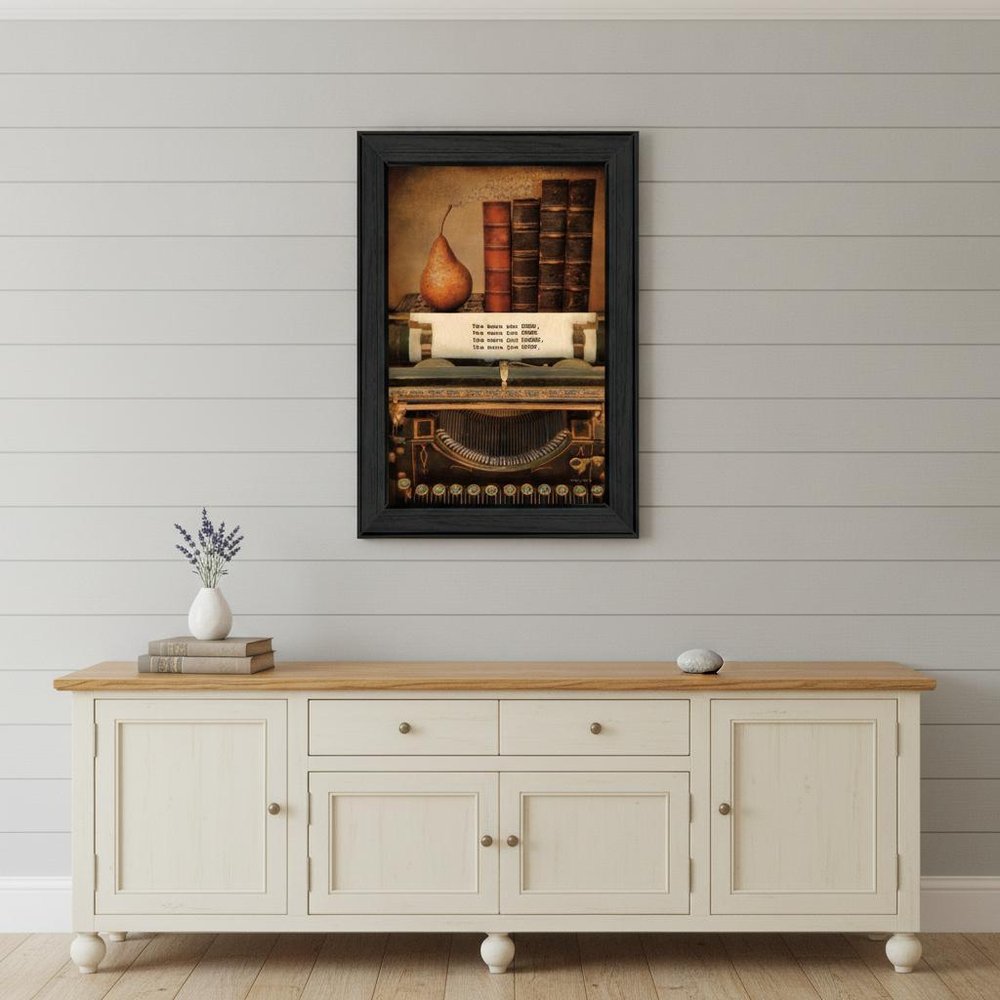 Read Know Learn Grow 2 Black Framed Print Wall Art HomeRoots