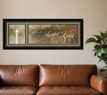Walk in the Light 1 Black Framed Print Wall Art HomeRoots