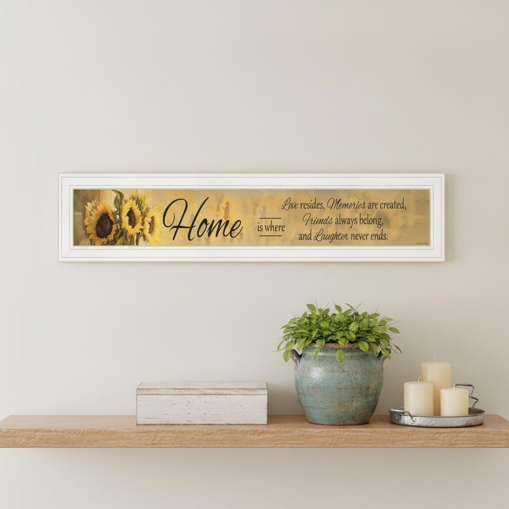 Home ISE 1 White Framed Print Wall Art HomeRoots