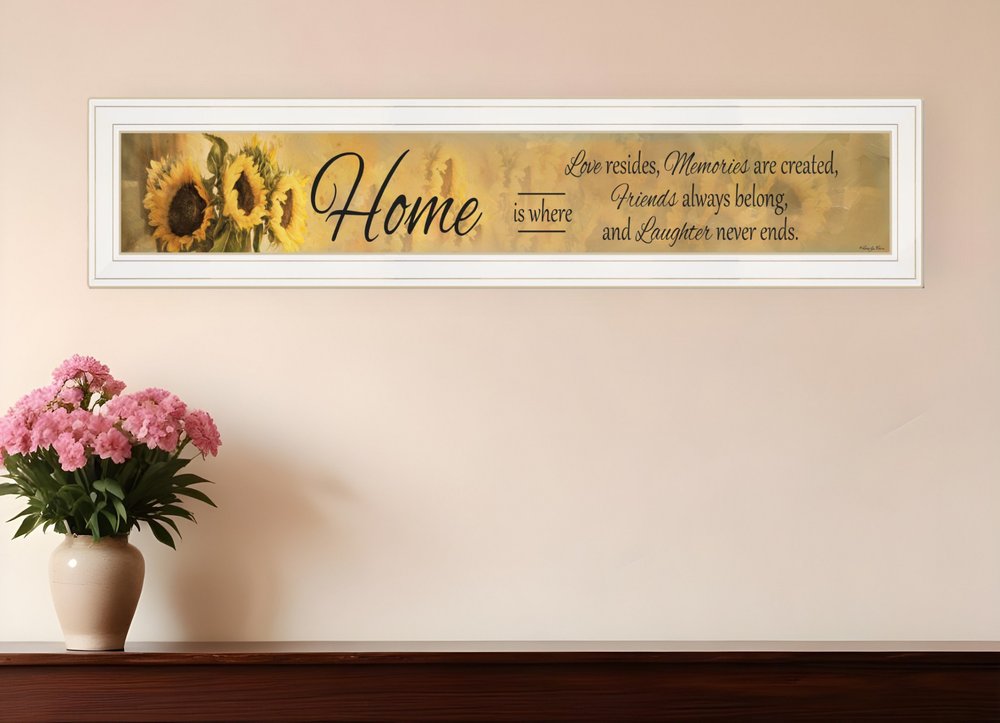 Home ISE 1 White Framed Print Wall Art HomeRoots