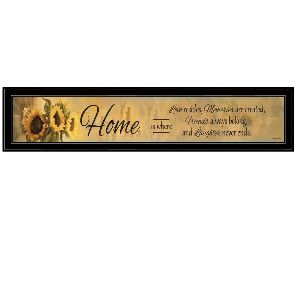 Home ISE 2 Black Framed Print Wall Art HomeRoots