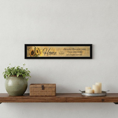 Home ISE 2 Black Framed Print Wall Art HomeRoots
