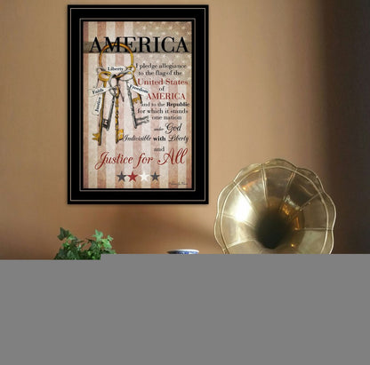 The Keys to Freedom 1 Black Framed Print Wall Art HomeRoots