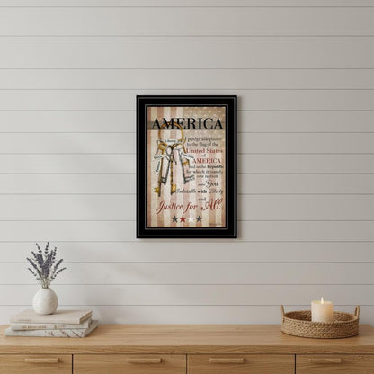 The Keys to Freedom 1 Black Framed Print Wall Art HomeRoots