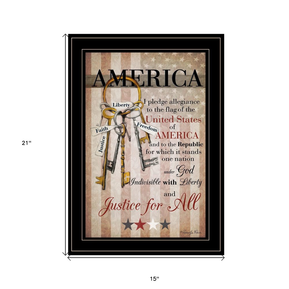 The Keys to Freedom 1 Black Framed Print Wall Art HomeRoots