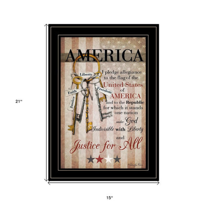 The Keys to Freedom 1 Black Framed Print Wall Art HomeRoots