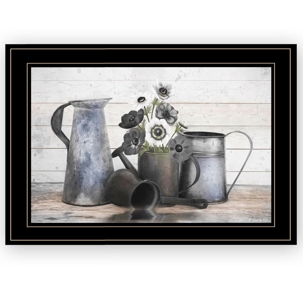 Floral Farmhouse I 2 Black Framed Print Wall Art HomeRoots