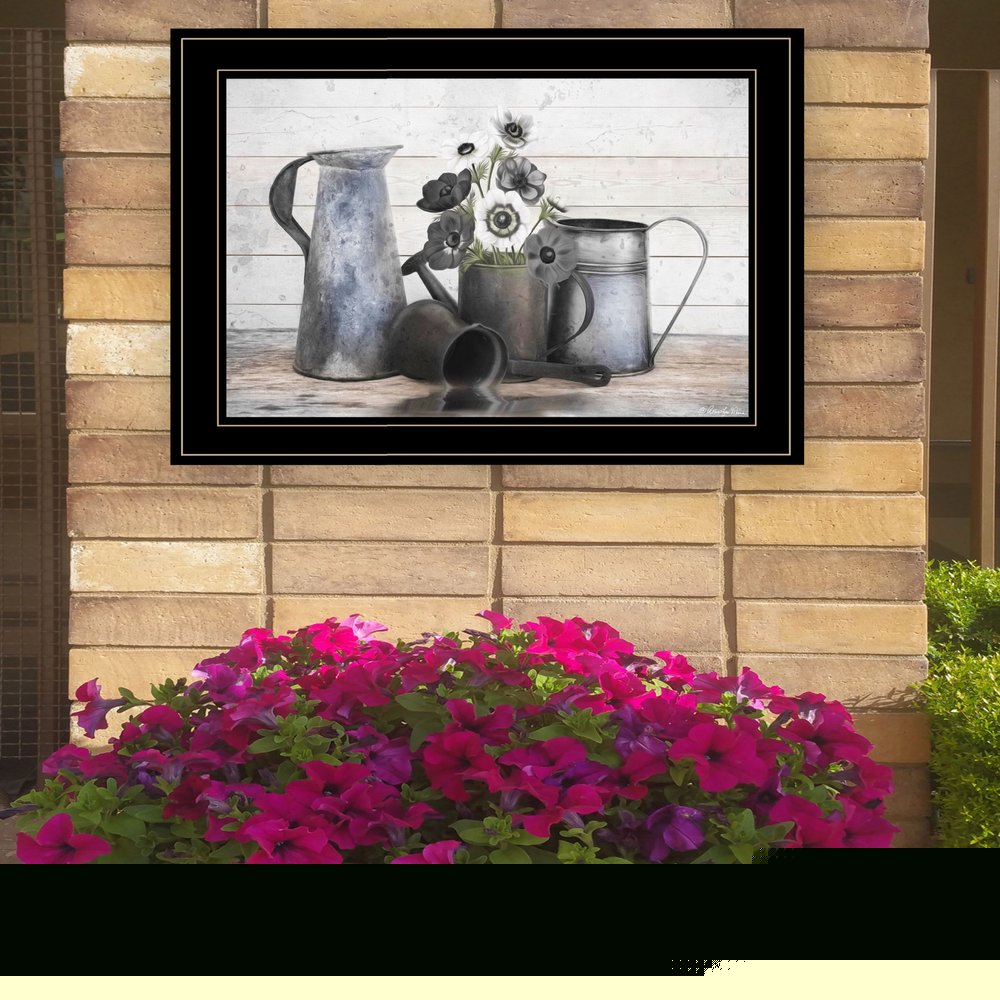 Floral Farmhouse I 2 Black Framed Print Wall Art HomeRoots