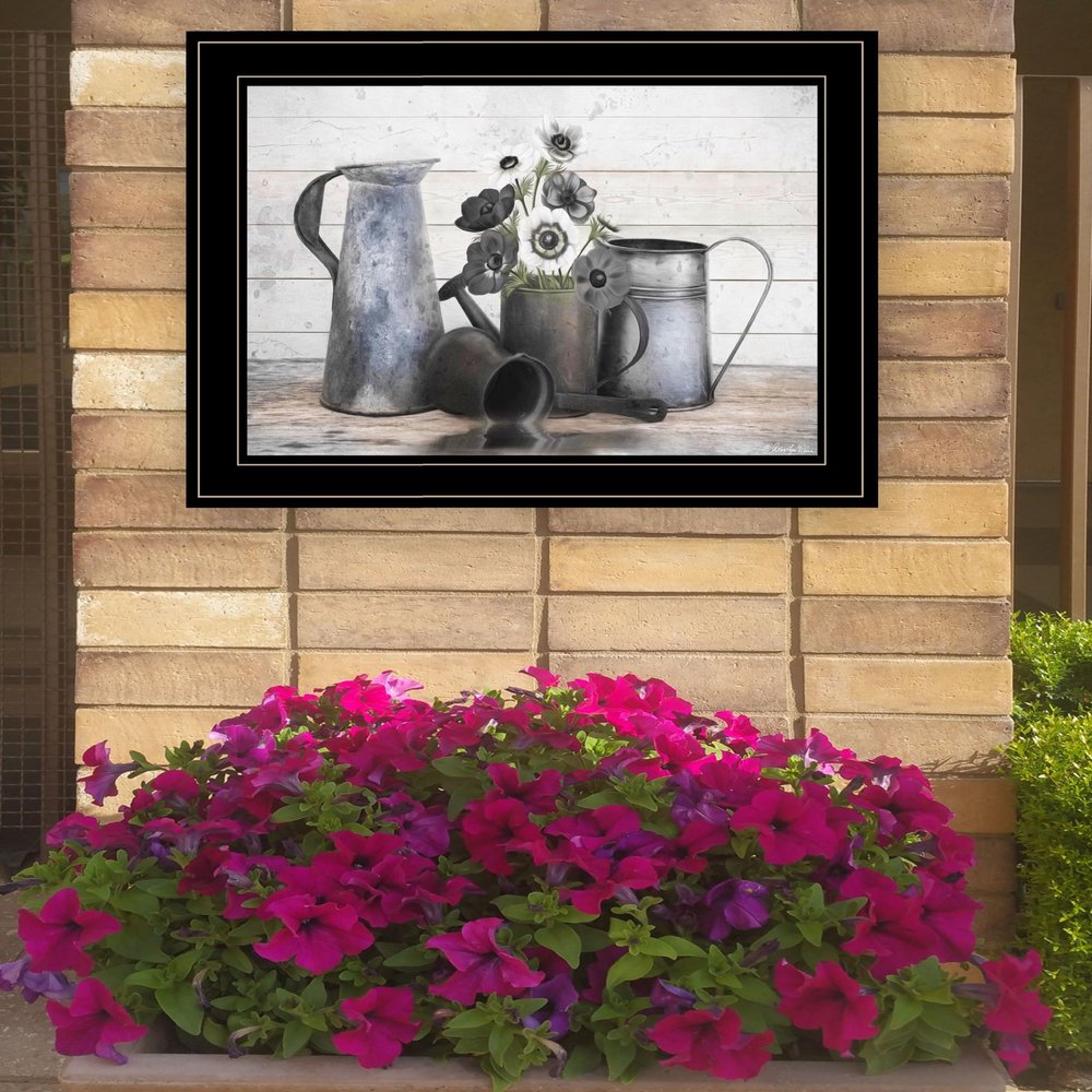 Floral Farmhouse I 2 Black Framed Print Wall Art HomeRoots