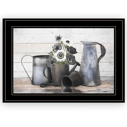 Floral Farmhouse I 2 Black Framed Print Wall Art HomeRoots