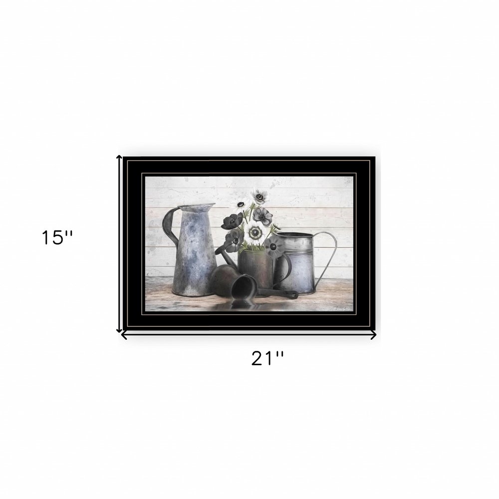 Floral Farmhouse I 2 Black Framed Print Wall Art HomeRoots