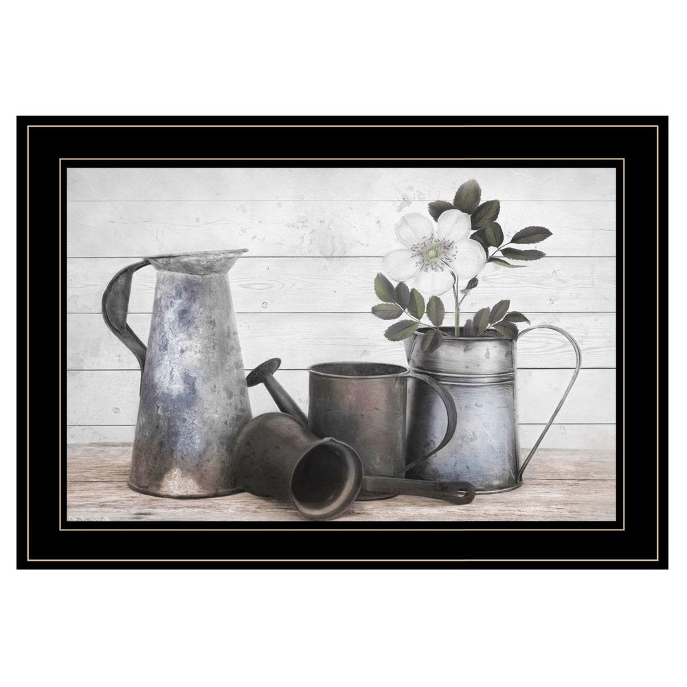Floral Farmhouse II 2 Black Framed Print Wall Art HomeRoots