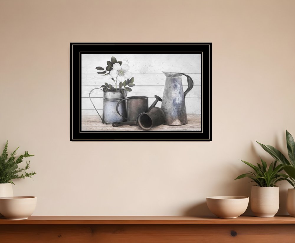 Floral Farmhouse II 2 Black Framed Print Wall Art HomeRoots