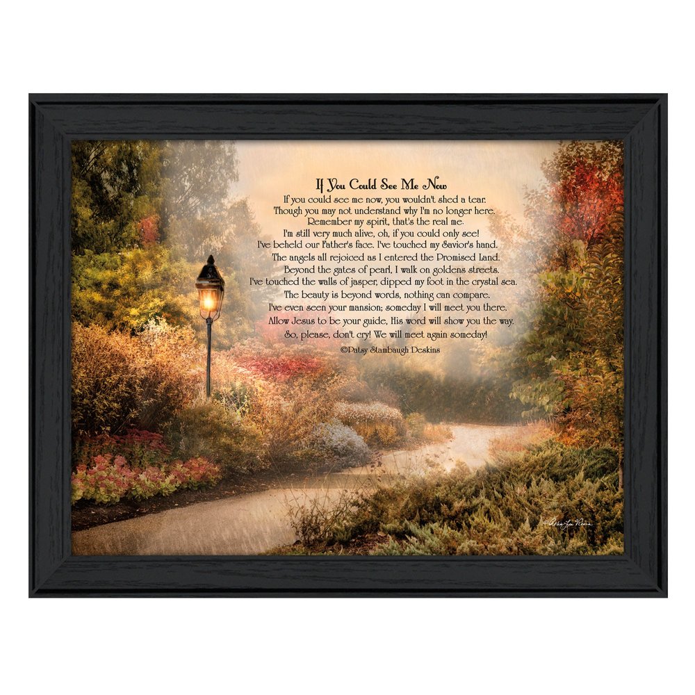 If You Could See Me Now 3 Black Framed Print Wall Art HomeRoots