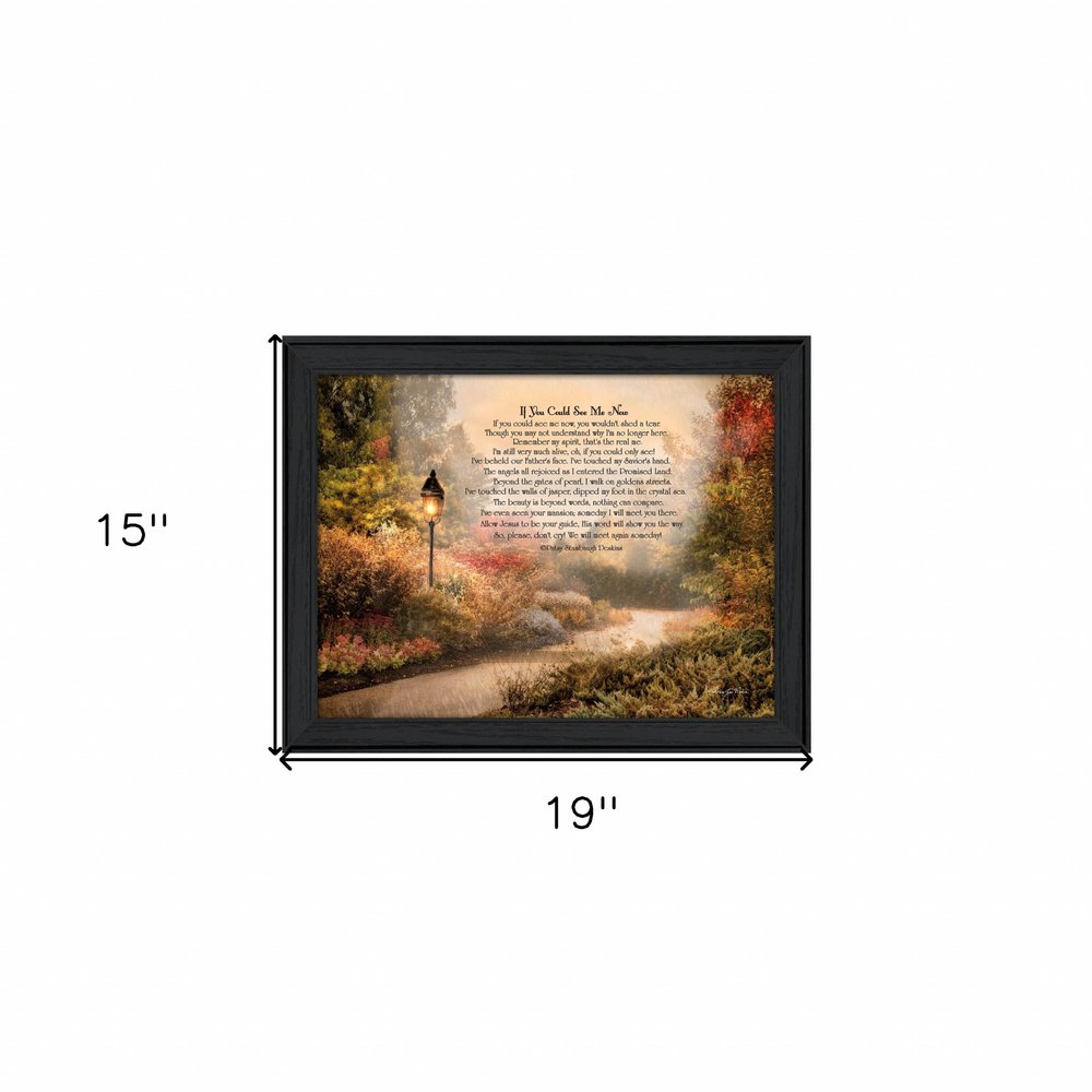 If You Could See Me Now 3 Black Framed Print Wall Art HomeRoots
