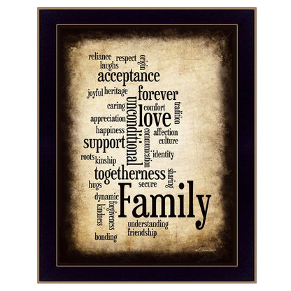 Family 11 Black Framed Print Wall Art HomeRoots